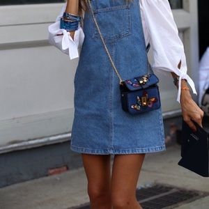 Denim Overall Dress
